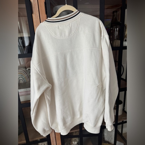 Vintage 90s Golf embroidered pullover sweater John Ashford ball clubs sporty XL - Picture 6 of 8